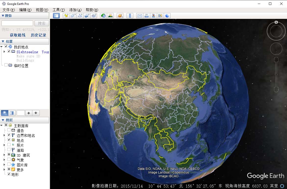 google earth最終花錢解決黑屏問題